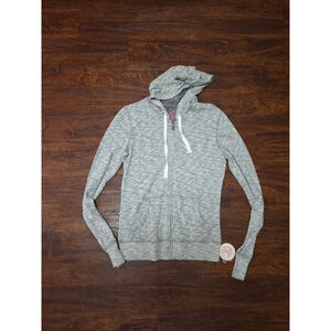 Juniors Gray zipper lightweight hoodie NWT Brand So size Medium